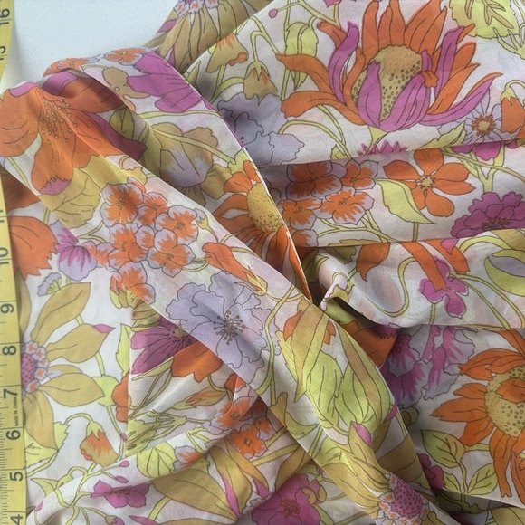 Forever 21 Women’s Floral Two-Piece Set | Off Shoulder Crop Top & Skirt | Size M - Picture 13 of 15